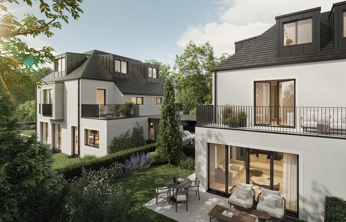 Baubeginn demnächst! Zwei moderne Doppelhäuser.