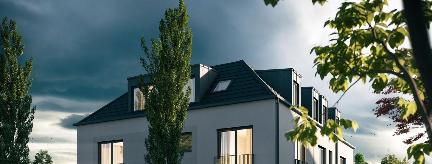 Spacious living as never before. In three townhouses and two semi-detached houses.