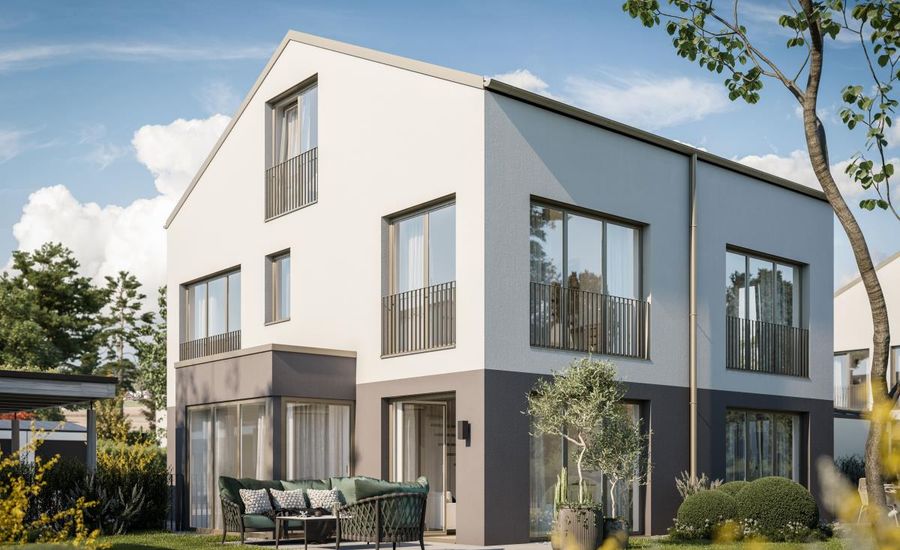 Geborgenheit hoch 11. Modernes Neubau-Ensemble.