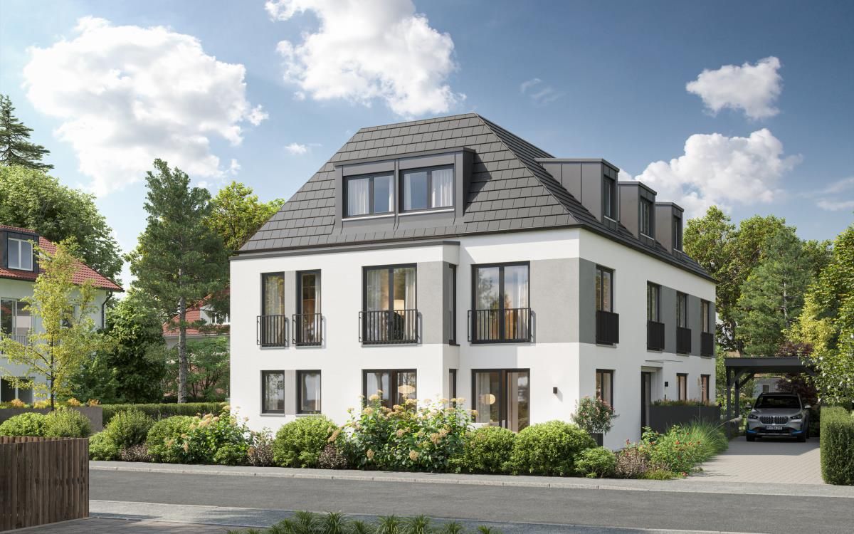 Gut in Form. Drei moderne und großzügige Stadthäuser.