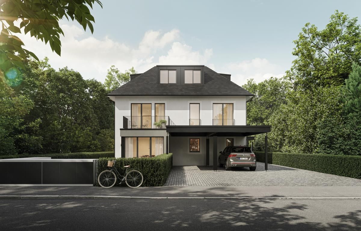 Für moderne Wohnansprüche. Drei Stadthäuser im charmanten Aubing.