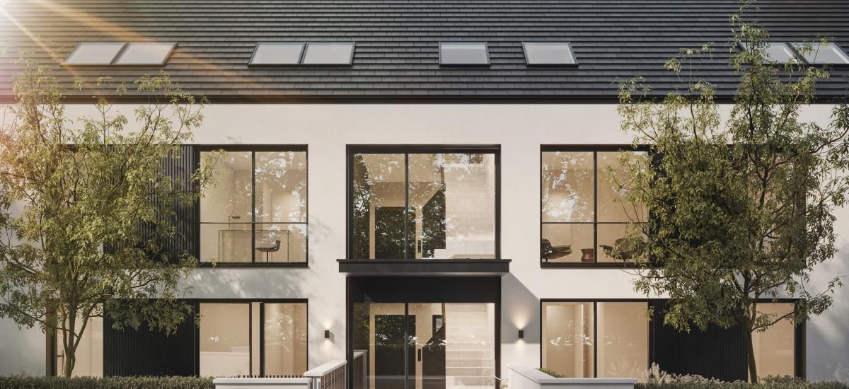 Mit Ausblick. Besondere Dachterrassen-Galeriewohnung mit Kamin und Hobbyraum.