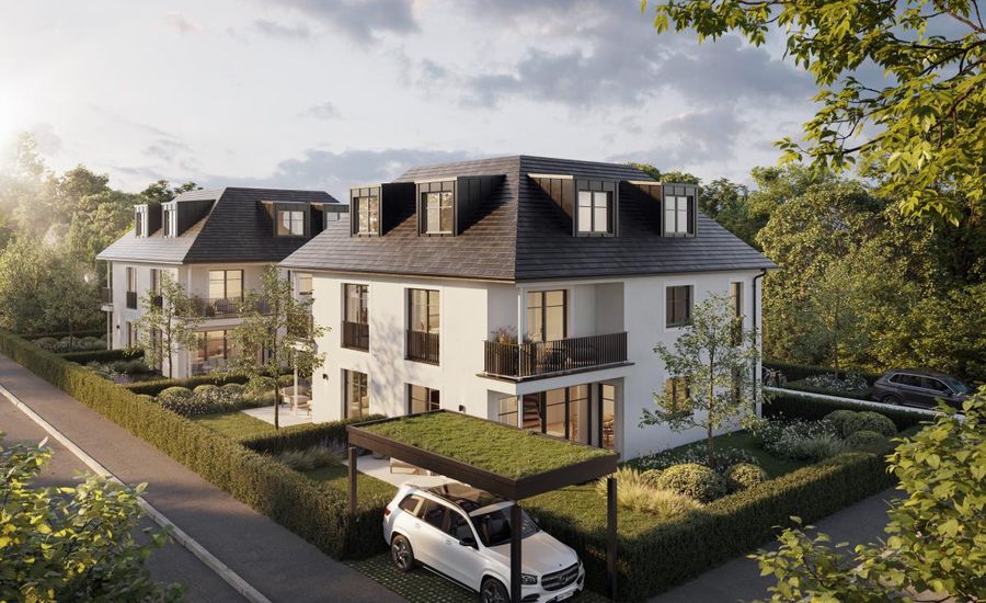 Gut gebaut. Zwei moderne Doppelhäuser.